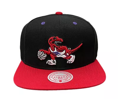 Mitchell & Ness Black/Red NBA Toronto Raptors Reload HWC Snapback Hat - OSFA • $24.95