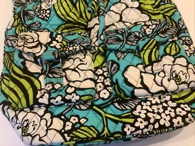 Gently Used~ Vera Bradley Island Blooms Cinch Bucket Bag Purse • $21.99