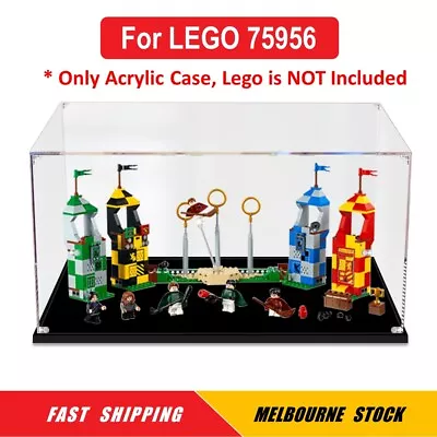 Display Case For LEGO 75956 Harry Potter Quidditch Match Dust Proof Glue Free • $64.95