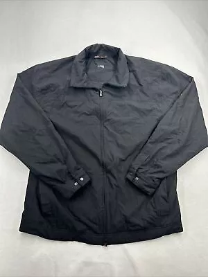 Tiger Woods Collection Jacket Large Black Mercedes-Benz • $18