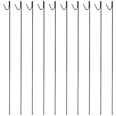£27.99 • Buy Woodside Pack Of 10 8mm X 135cm Metal Barrier Safety Netting Fence Pins/Stakes