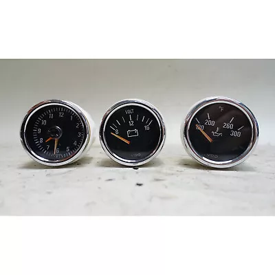 1998-2000 BMW Z3 M Roadster Coupe Center Console Gauge Set Clock Voltage Oil OEM • $472.50