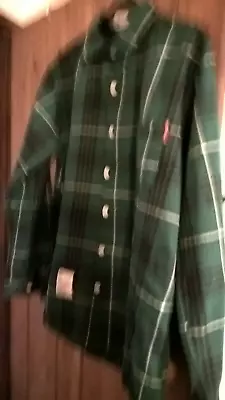 Men Relco Check Plaid Shirt Long Sleeve With Button Down Collar Mod Tartan Retro • £6