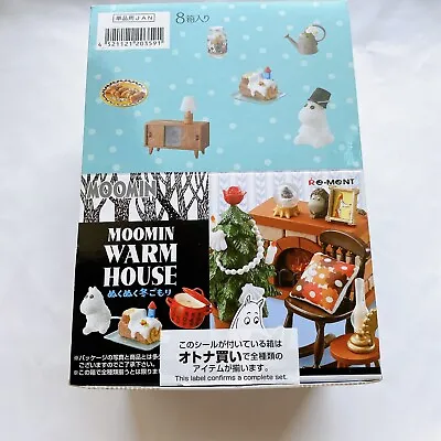 Re-Ment Moomin Warm Winter House Miniture Figure Limited Rare  8 Set Complete • $350