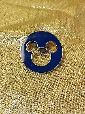 Disney Pin 78076 Mickey Mouse Icon Blue Cutout Trading Parks WDW Souvenir  • $11.20