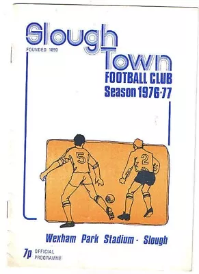£1.80 • Buy Slough Town V Croydon 1976/7