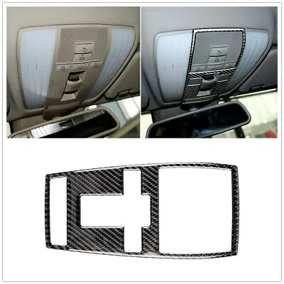 For Mercedes Benz E Class 09-15 W212 Carbon Fiber Reading Light Cover Trim • $12.01