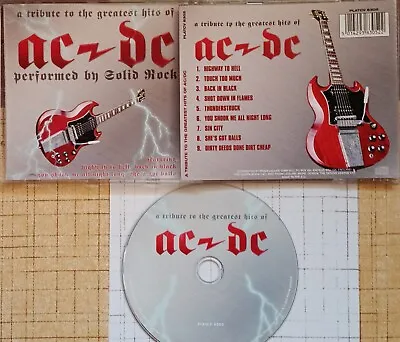 Ac/dc Tribute - Greatest Hits Cd 2003 Back In Black Thunderstruck Highway • £8.22