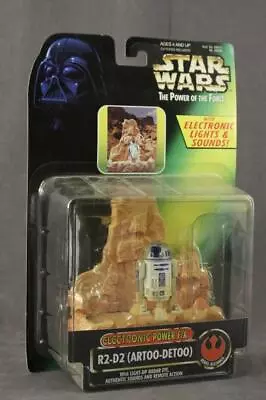 NOS Star Wars Power Of The Force R2-D2 Electronic Power F/X Artoo-Detoo Light Up • $18.85