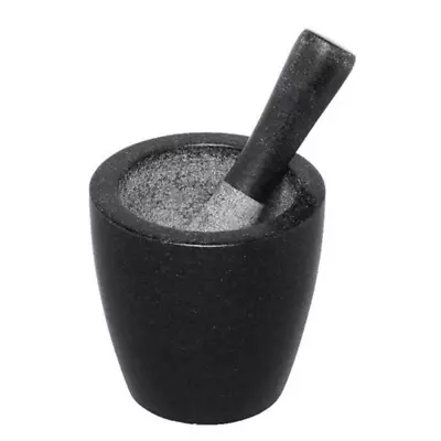 Avanti Tall Mortar Pestle 13cm Black #12813 • $45.03