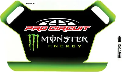 Pro Circuit Monster Energy Pit Board W/Marker | 55146 • $55.68