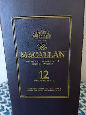 Bottle Case Macallan 12 • $80