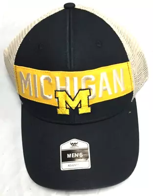 Michigan Wolverines NCAA Adjustable Snaback Mesh Back Men's Hat • $18.95