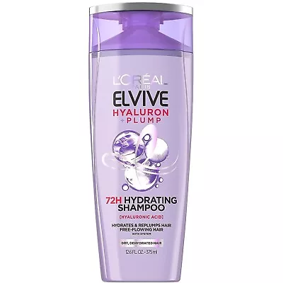 L'Oreal Paris Elvive Hyaluron Plump Hydrating Shampoo For Dehydrated Dry Hair • $7.40