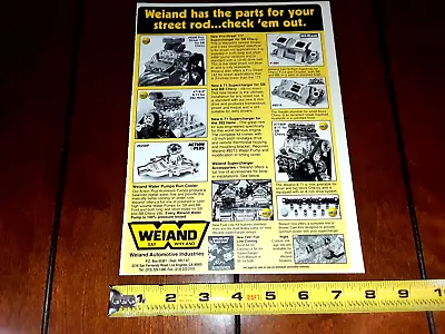 $11.35 • Buy Weiand Supercharger Original 1997 Ad