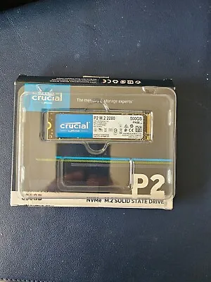 $39 • Buy Crucial P2 500GB 3D NAND NVME PCIe M.2 SSD