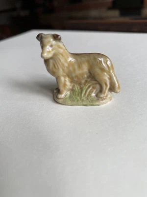 £0.99 • Buy Wade Whimsie Shetland Collie Dog Collectable Small Ceramic Vintage Figure