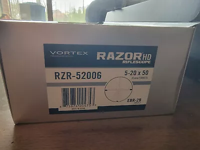 Vortex Razor HD 5-20x50 EBR-2B MRAD FFP Riflescope • $1500