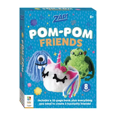 Zap! Extra Pom-Pom Friends Art And Craft Activity Kit Childrens Project 8y+ • $25