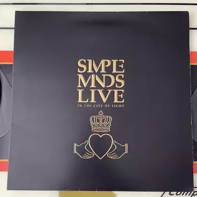 Simple Minds   In The City Of Light  1987 Double Gatefold Sleeve 1st Uk Album • £18