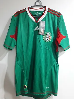 Mexico National Football Soccer Team Home Jersey 10/11 BNWT Size M • $59.99
