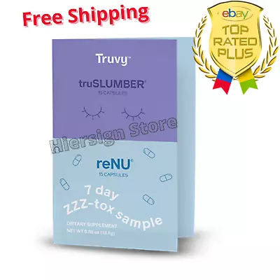 *NEW* Truvision Health Truvy TruSlumber &  Renu Detox 7 Day Sample Pack - Sealed • $24.26