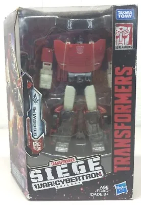 Transformers Siege SIDESWIPE Deluxe Class  War For Cybertron WFC MISB Brand New! • $38