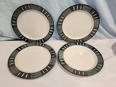 MIKASA HP300 Firesong Ben Siebel Dinner Plates Set Of 4 NICE! • $99.99