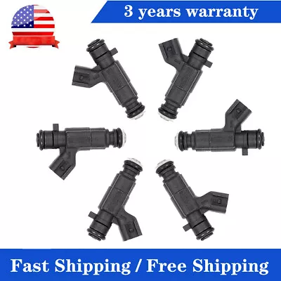 6Pcs Fuel Injector For 2004 -2006 Buick Rendezvous Cadillac CTS SRX 3.6L V6 USA • $44.46