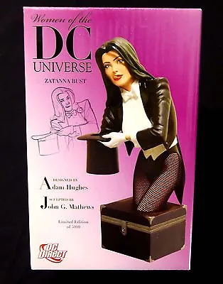 Zatanna Bust Statue New Women Of The DC Universe Series 1 Amricons  • $129.99