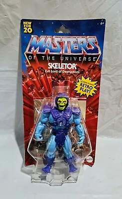 Masters Of The Universe Origins Skeletor 5.5  Action Figure MOTU 2020 Retro New • $17.99