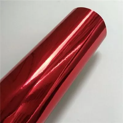 Gloss Chrome Mirror Vinyl Sticker Car Wrapping Film Vehicle Decal Computer Cover • $24.03