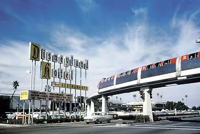 DISNEYLAND 1961 PHOTO POSTER - Poster 20x30 SIGN MONORAIL • $19.99