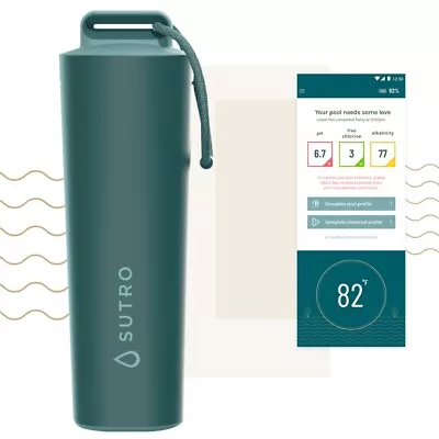 Sutro Pool & Spa Water Smart Monitoring Device | Tests Alkalinity PH Chlorine • $225