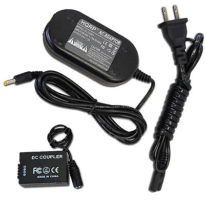 HQRP AC Adapter And DC Coupler For Panasonic Lumix DMC-FZ47 DMC-FZ70 DMC-FZ100 • $39.56