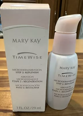 New In Box Mary Kay Timewise Microdermabrasion Step 2 Replenish ~ 1 Fl Oz • $11.75