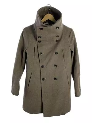 The Viridi-Anne Coat/1/Wool/Beg/Vi-1954-06/High Neck Coat// 24 • $323.78