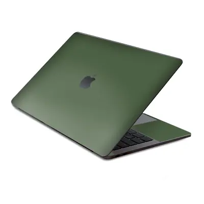 Skin Decal Wrap For MacBook Pro 13  Retina Touch  Solid Olive Green • $15.98