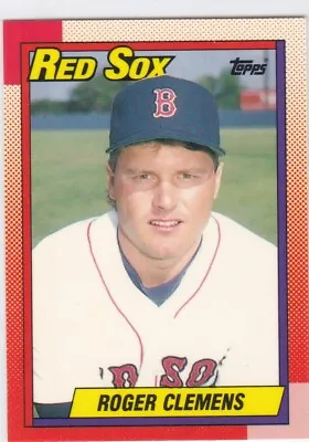 1990 Topps Tiffany #245 Roger Clemens - Nm/mt • $2
