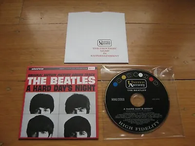 Beatles A Hard Day's Night -usa U.art. Cd -mono + Stereo -mini Lp Replica Sleeve • $27.99