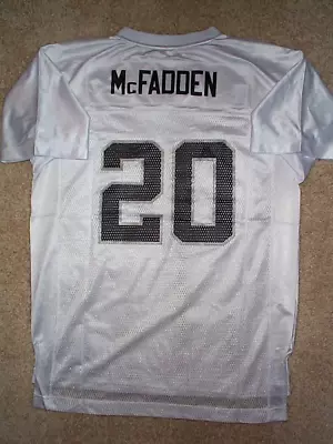 REEBOK Oakland Raiders DARREN McFADDEN Nfl  Football Jersey YOUTH KIDS BOYS (xl) • $19.94