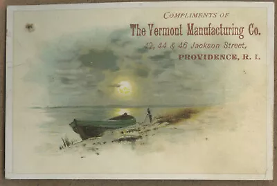 1880's Trade Card Vermont Manufacturing Co. Butterine • $1.91