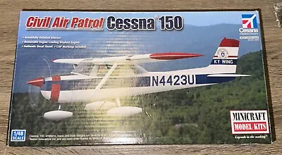 Minicraft 1/48 Cessna 150 Civil Air Patrol Model Airplane Kit • $59.45