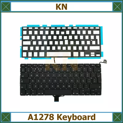 New Portuguese Keyboard + Backlit For Macbook Pro 13  A1278 Portugal 2009 - 2012 • $21.50