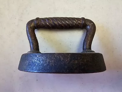 Antique Vintage Toy Miniature Sad Iron 4  / 1.12 Lb • $9.95