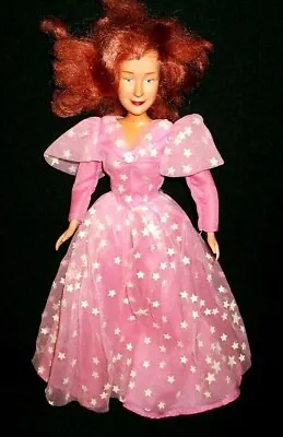 Vtg Multi Toys WIZARD Of OZ Glenda The Good Witch Doll 1985 Pink Star Dress  • $23.99