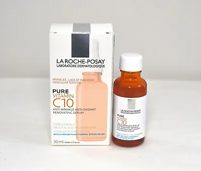La Roche Posay Pure Vitamin C10 Anti-Wrinkle Anti-Oxidant Renovating Serum 30ml • $41