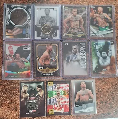 UFC Conor Mcgregor Mixed Cards Lot - Rare SSP Coin Card + Fight Poster Cards • $143.53