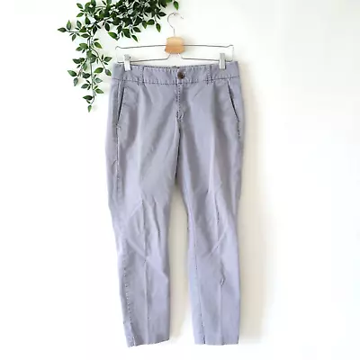 J.Crew Women's Gray Frankie Chino Pants Size 4 • $12.98