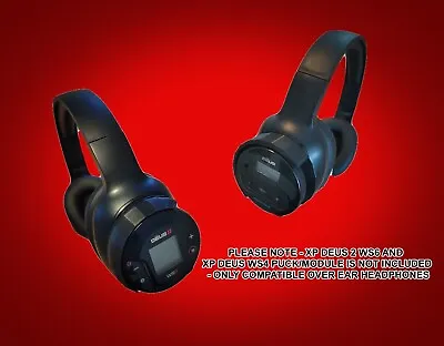 Compatible XP DEUS And XP DEUS 2  Over Ear Headphones For XP  WS4 & WS6 Module . • £39